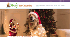 Desktop Screenshot of andyspetgrooming.com